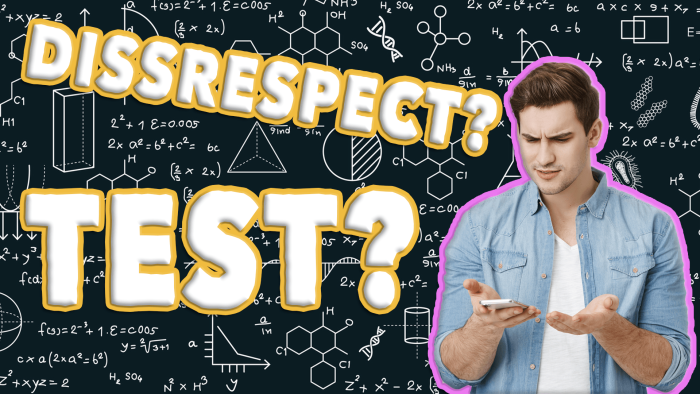 Shit Test or Disrespect?