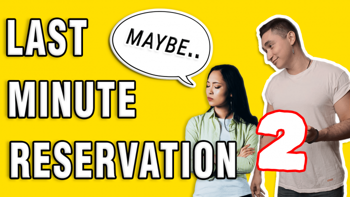 Last Minute Reservations (LMR) Part 2